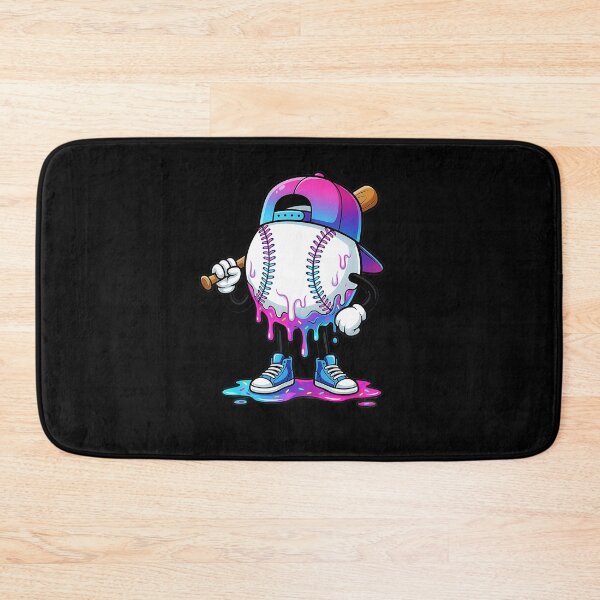 Item preview, Baseball Ice Cream Drip Cartoon Batter Fun  designed and sold by miaa-artistshop.