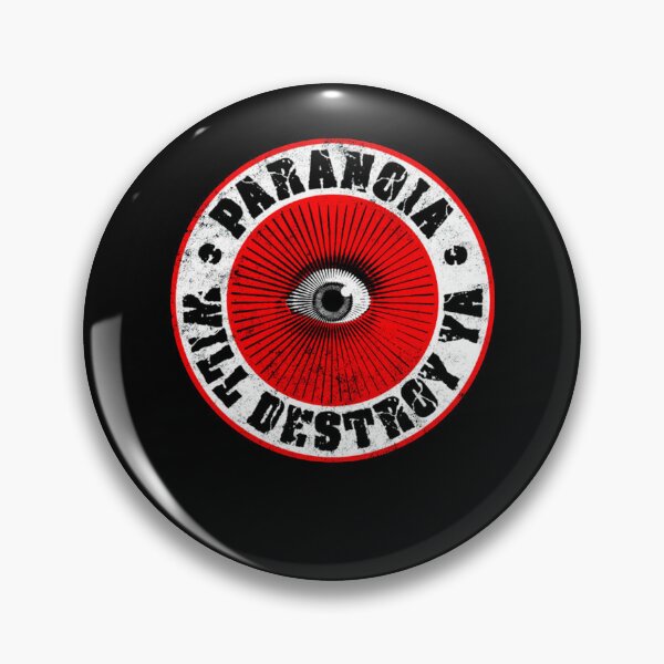 Item preview, PARANOIA WILL DESTROY YA' Red, Black &amp; White  designed and sold by RajiGodwin.
