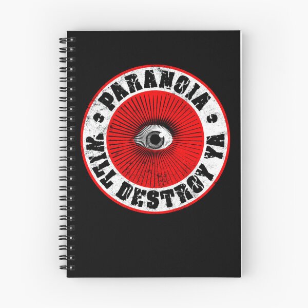 Item preview, PARANOIA WILL DESTROY YA' Red, Black &amp; White  designed and sold by RajiGodwin.