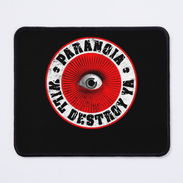 Item preview, PARANOIA WILL DESTROY YA' Red, Black &amp; White  designed and sold by RajiGodwin.