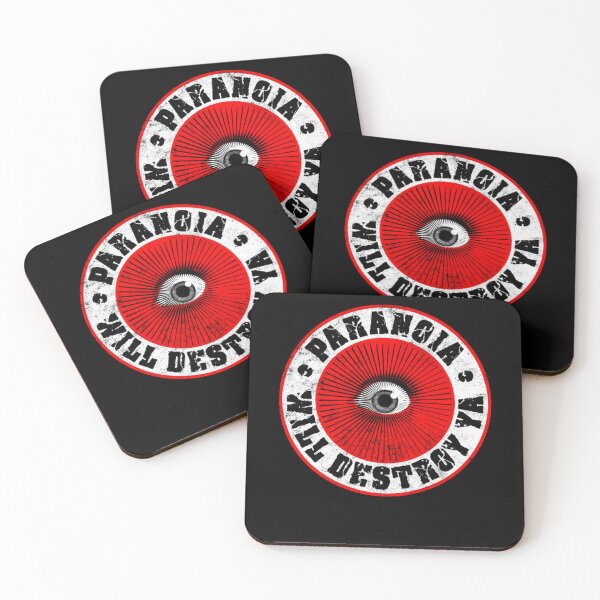 Item preview, PARANOIA WILL DESTROY YA' Red, Black &amp; White  designed and sold by RajiGodwin.