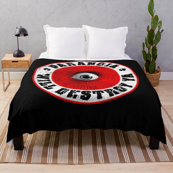 Item preview, PARANOIA WILL DESTROY YA' Red, Black &amp; White  designed and sold by RajiGodwin.