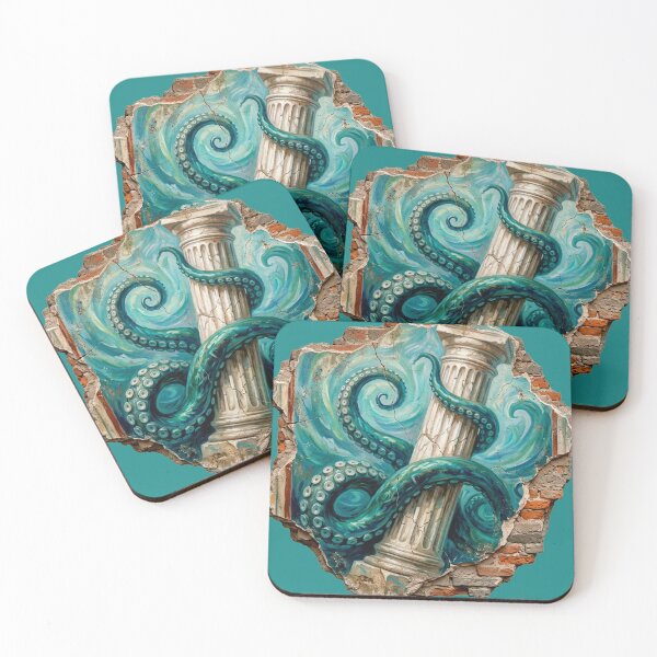 Item preview, The Kraken (Impressionist Edition) // L'Étreinte Lumineuse designed and sold by codex antique.