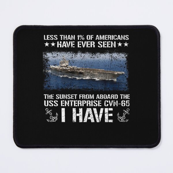 Item preview, USS Enterprise CVN-65 Sunset Veteran Navy Aircraft Carrier Less Than 1% Of Americans Have Ever Seen  designed and sold by RajiGodwin.