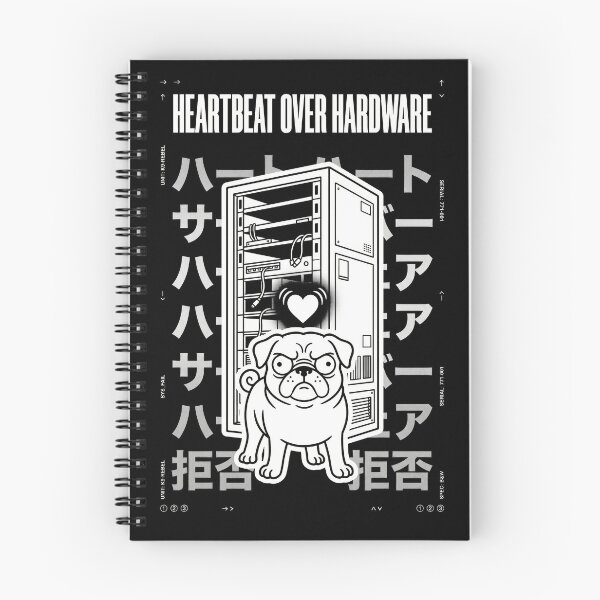 Item preview, Heartbeat Over Hardware Pug and Server designed and sold by Flying Doggo.