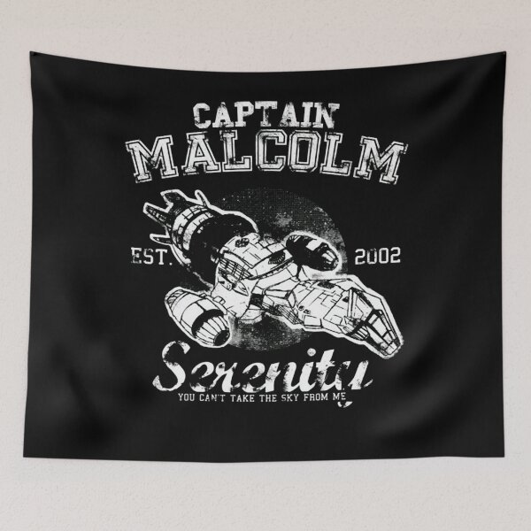 Item preview, captain malcom serenity Can't take the sky  designed and sold by RajiGodwin.
