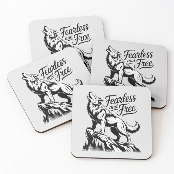 Item preview, Fearless and Free - Wolf designed and sold by 123ks.