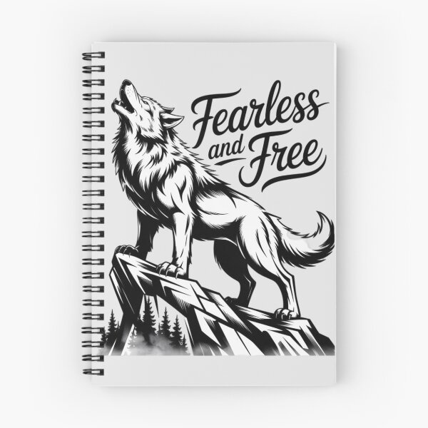 Item preview, Fearless and Free - Wolf designed and sold by 123ks.