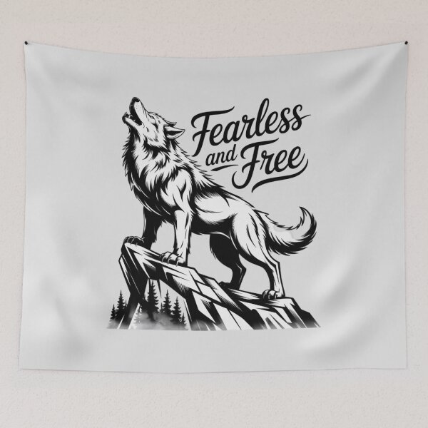 Item preview, Fearless and Free - Wolf designed and sold by 123ks.