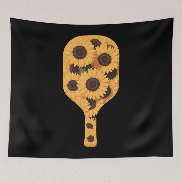 Item preview, Sunflower Pickleball Women Flowers Pickleball Paddle Racquet designed and sold by papertaless.