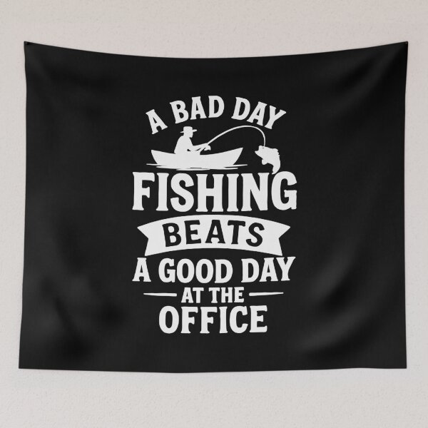 Item preview, Angler's saying: Better by the water than in the office designed and sold by Pineapple-Tree.