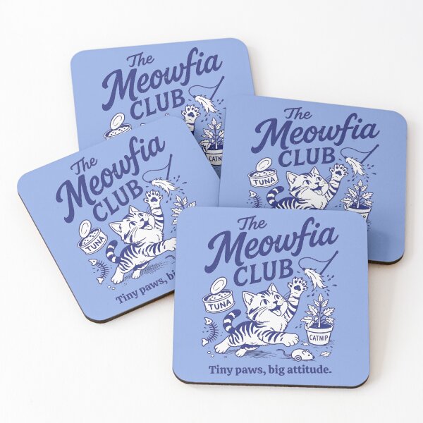 Item preview, Cat Owner Club Cute Tiny Paws Funny Meowfia  designed and sold by HowToCanadian.