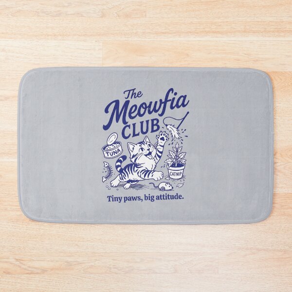 Item preview, Cat Owner Club Cute Tiny Paws Funny Meowfia  designed and sold by HowToCanadian.
