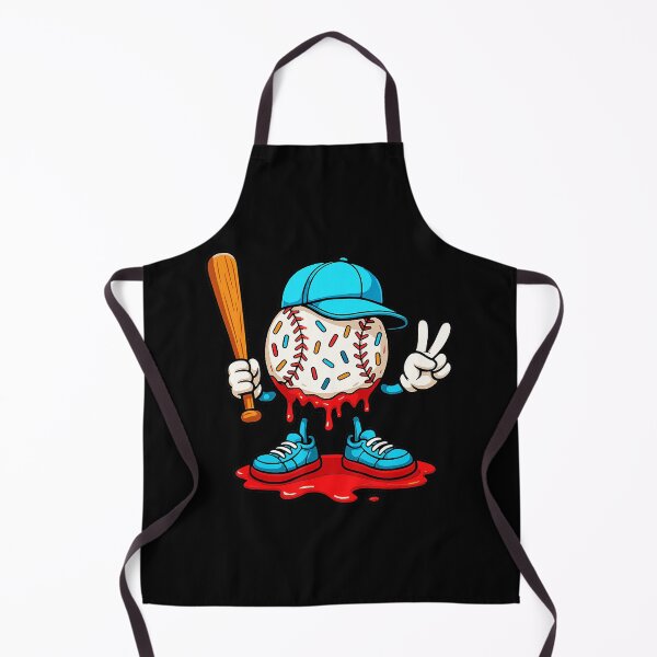 Item preview, Baseball Ice Cream Drip Cartoon Player Peace Sign designed and sold by miaa-artistshop.
