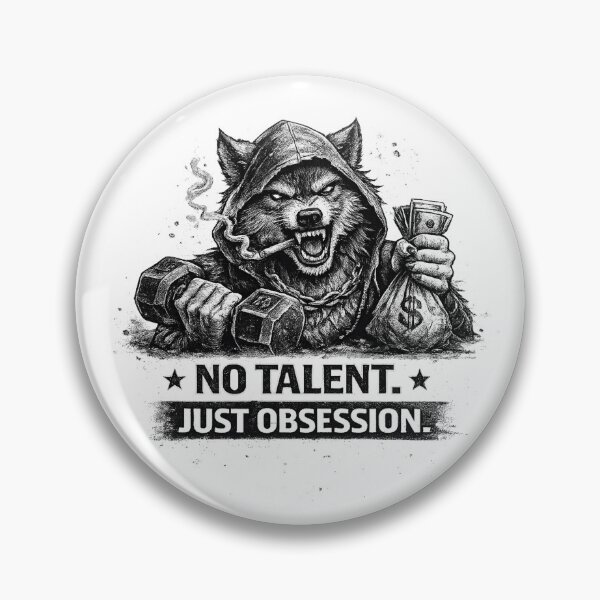 Item preview, No Talent Just Obsession Discipline designed and sold by the-dovlat.