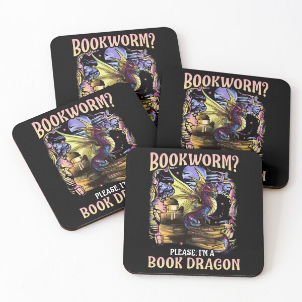 Item preview, Bookworm Please I'm A Book Dragon Quotes  designed and sold by RajiGodwin.