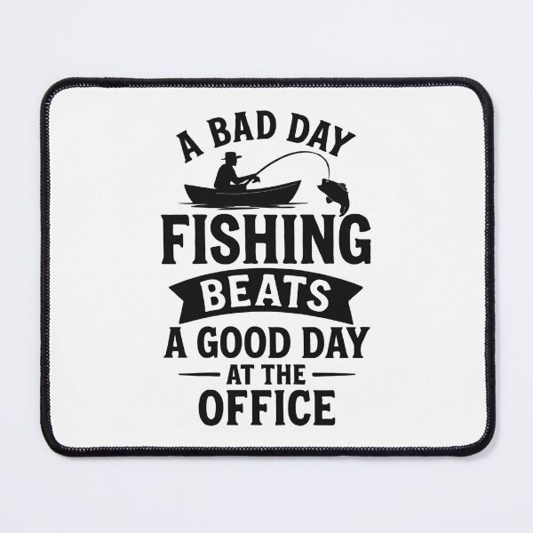Item preview, Angler's saying: Better by the water than in the office designed and sold by Pineapple-Tree.