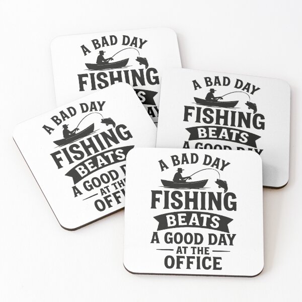 Item preview, Angler's saying: Better by the water than in the office designed and sold by Pineapple-Tree.