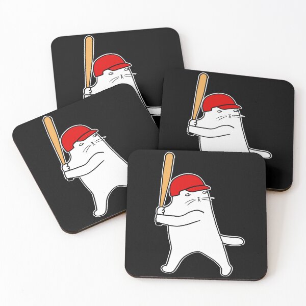 Item preview, Baseball cat designed and sold by eri-morie.