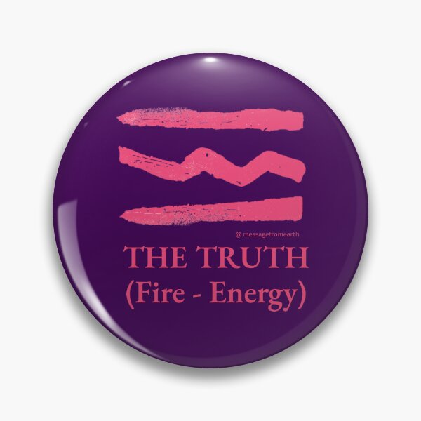 Item preview, Truth - Neolithic Cipher - Fire and Energy - Minimalist T-Shirt - #1 designed and sold by Message from Earth.