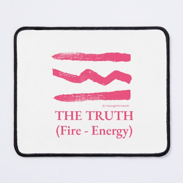 Item preview, Truth - Neolithic Cipher - Fire and Energy - Minimalist T-Shirt - #1 designed and sold by Message from Earth.