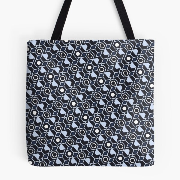 Item preview, Minimal Hex Weave - Geometric Abstract Pattern - Retirement Gifts For Women designed and sold by RoyalStarsPatts.