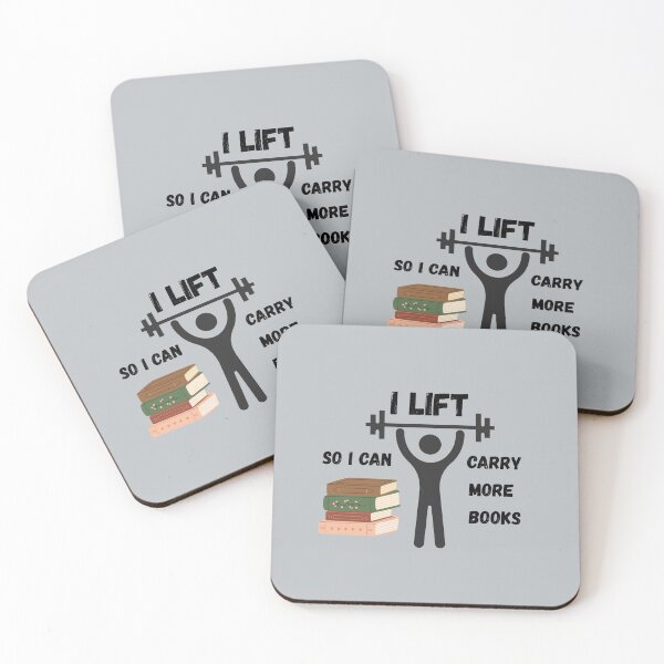 Item preview, I Lift So I Can Carry More Books designed and sold by AnulaArt.