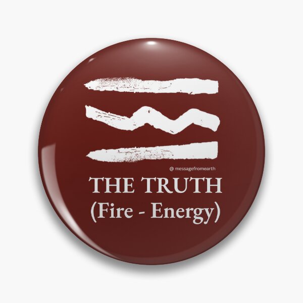 Item preview, Truth - Neolithic Cipher - Fire and Energy - Minimalist T-Shirt - #2 designed and sold by Message from Earth.