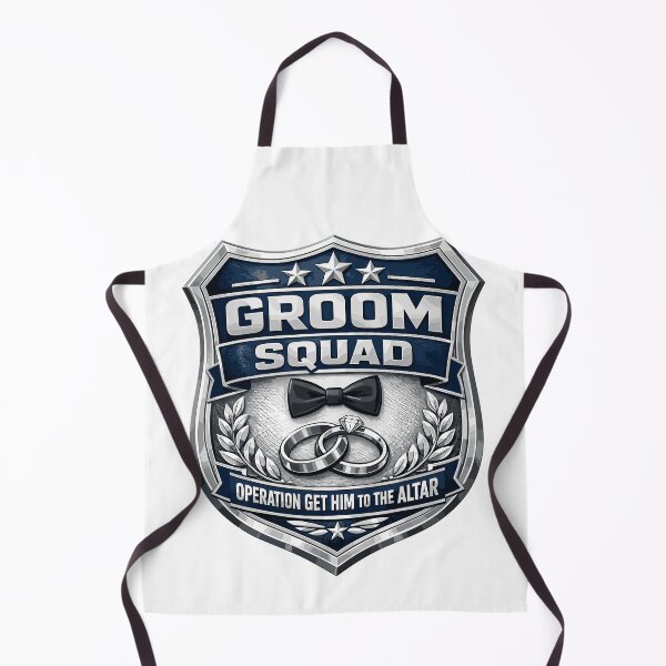 Item preview, Stag Party Shirt Police Badge: Groom Squad Design designed and sold by Pineapple-Tree.