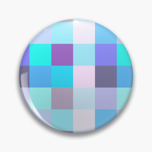 Item preview, Bright mosaic squares in soft blue and purple colors designed and sold by Caterina@.