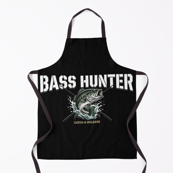 Item preview, Bass Hunter Fishing Outdoor Funny T-Shirt Design designed and sold by SayIt-Wear.
