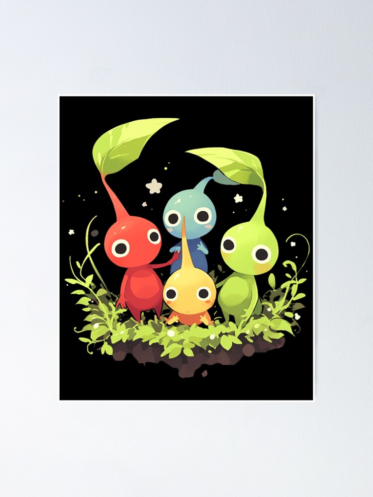Thumbnail 1 of 3, Poster, pikmin designed and sold by Rmadgalinastefa.