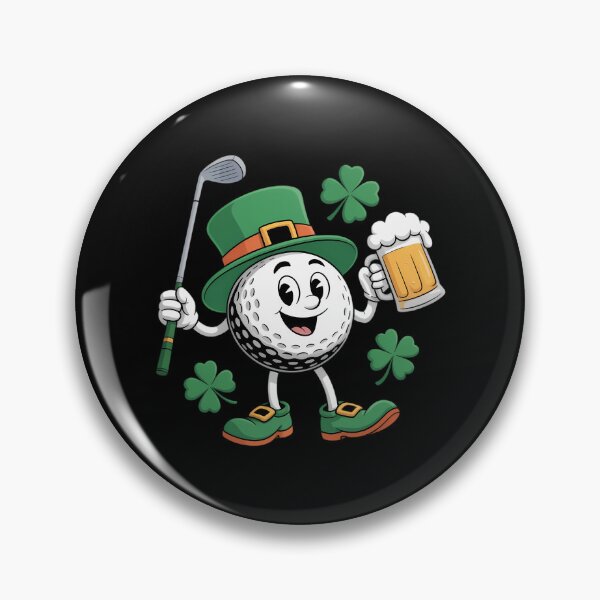 Item preview, St Patricks Day Golf Golfing Irish Golfer Beer Humor designed and sold by papertaless.