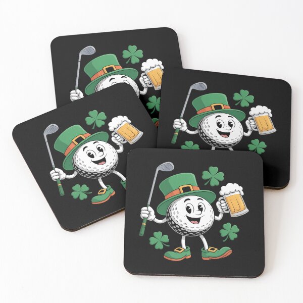 Item preview, St Patricks Day Golf Golfing Irish Golfer Beer Humor designed and sold by papertaless.