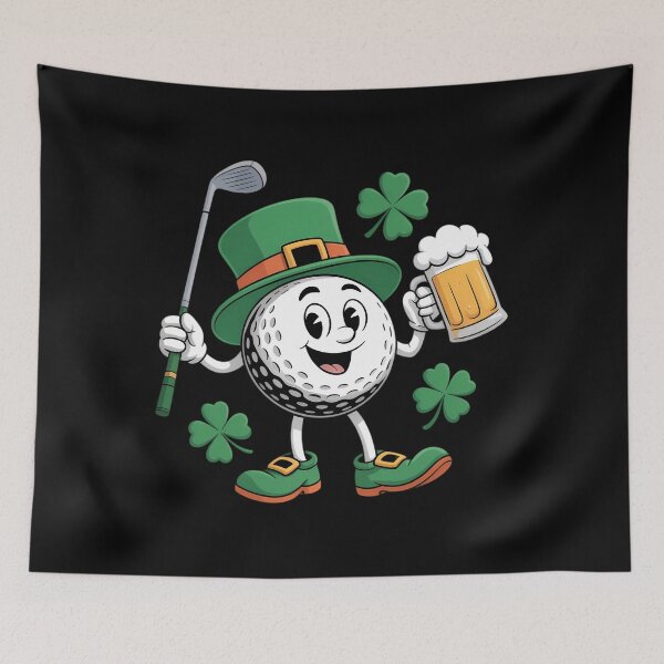 Item preview, St Patricks Day Golf Golfing Irish Golfer Beer Humor designed and sold by papertaless.