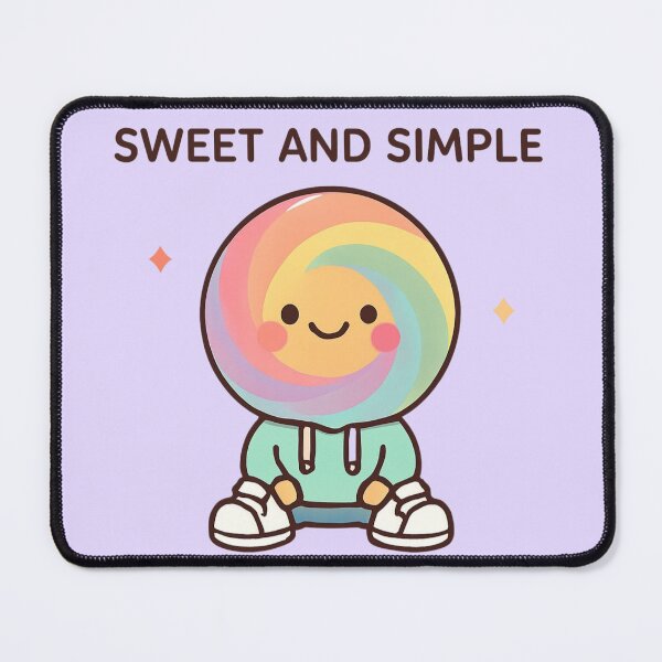 Item preview, Cute pastel lollipop hoodie character designed and sold by Aloloco.
