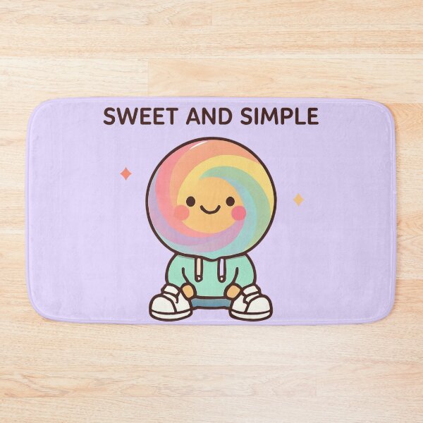 Item preview, Cute pastel lollipop hoodie character designed and sold by Aloloco.