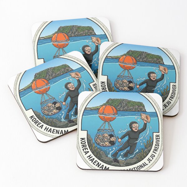 Item preview, Jeju Haenyeo Victory Shout - Dynamic Embroidered Patch Style  designed and sold by KOREA-HAENAM.