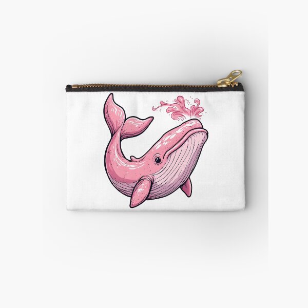 Artikelvorschau, Niedliches rosa Wal-Splash-Cartoon-Kawaii-Ozean-Tierdesign entworfen und verkauft von Karolina’s Cozy Creations.