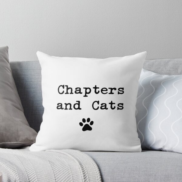 Item preview, Chapters and Cats - Minimalist Cat Design for Book Lovers designed and sold by Calm Cat Studio.