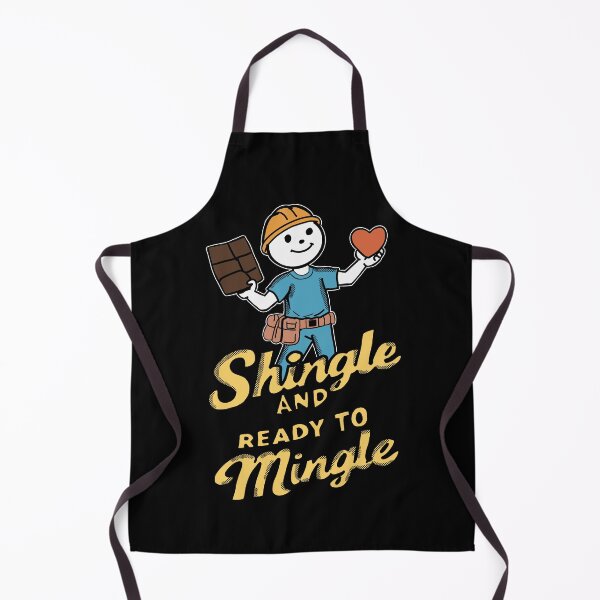 Item preview, Single and Ready to Mingle Funny Construction Worker Shirt | Builder Dating Humor Gift designed and sold by Popstudio85.
