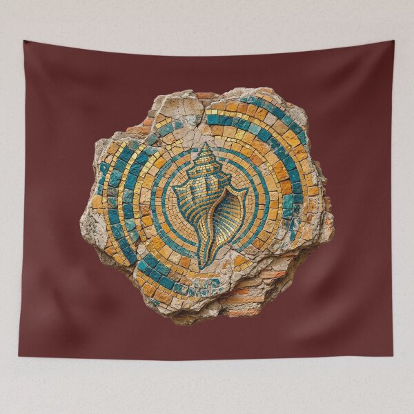 Item preview, Triton’s Shell (Sacred Mosaic) // La Coquille de Triton designed and sold by codex antique.