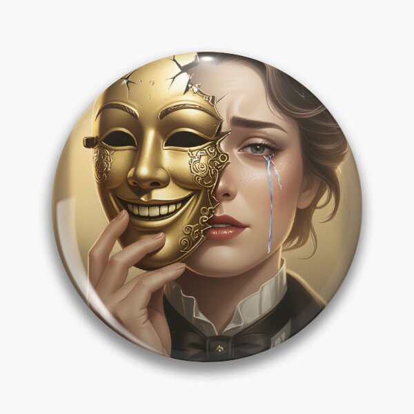 Item preview, Mask of Lies | Fake Smile Reality designed and sold by SoulGraphixx.