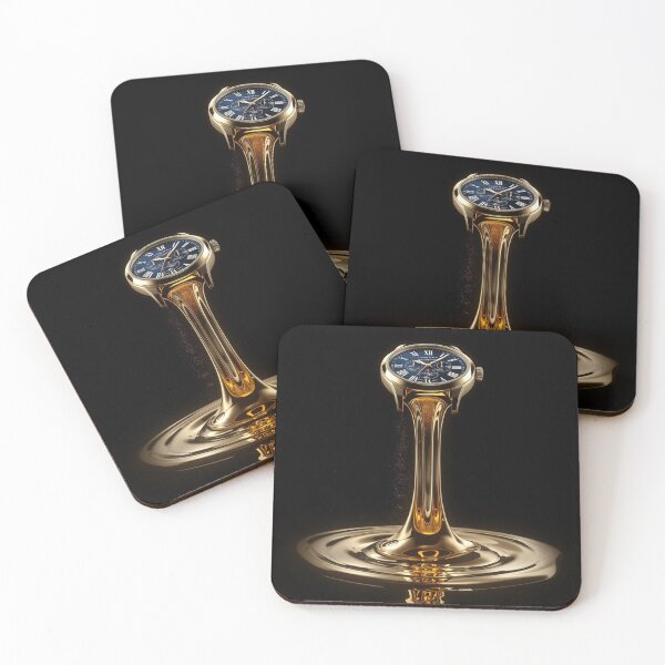 Item preview, Liquified Luxury Watch - Golden Hourglass designed and sold by THEARTCURATİON .