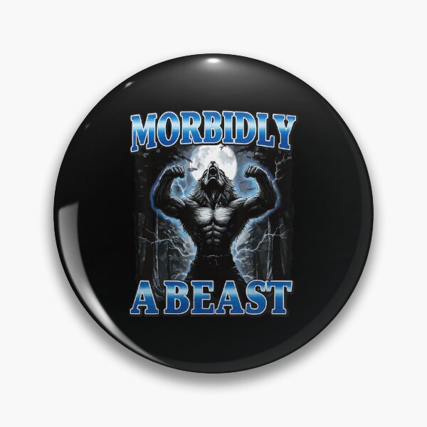 Item preview, Morbidly a Beast Werewolf Dark Horror Strength  designed and sold by tadmercado.