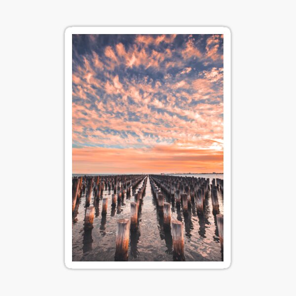 Item preview, Epic sky at Princes Pier designed and sold by Hidn20.