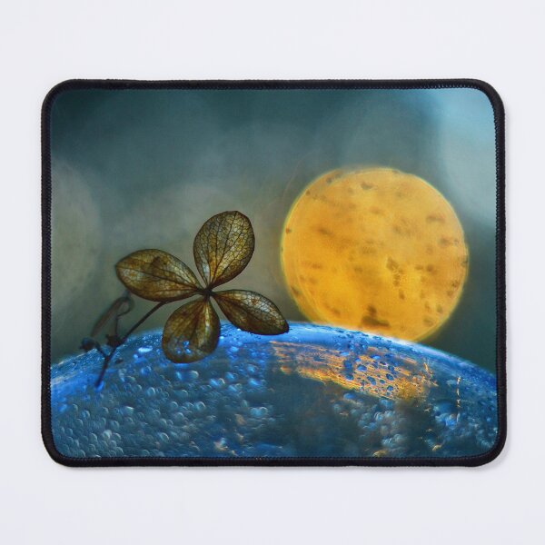 Item preview, The Golden Bloom on a Blue Planet designed and sold by SoulArchitect.