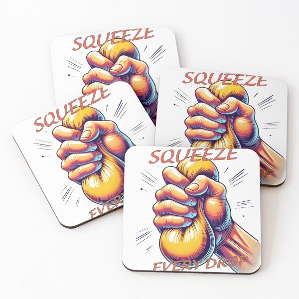 Item preview, Squeeze Every Drop – Motivational Hustle Grunge Fist Design for Gym Fitness Entrepreneur Street Art Lovers designed and sold by zevorgue.