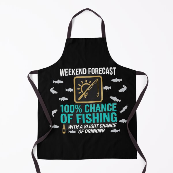Item preview, Weekend Forecast Fishing Fishing Outdoor Funny T-Shirt Design designed and sold by SayIt-Wear.