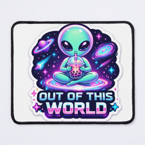 Item preview, Out of the world stickers  designed and sold by ZenGrowth4.